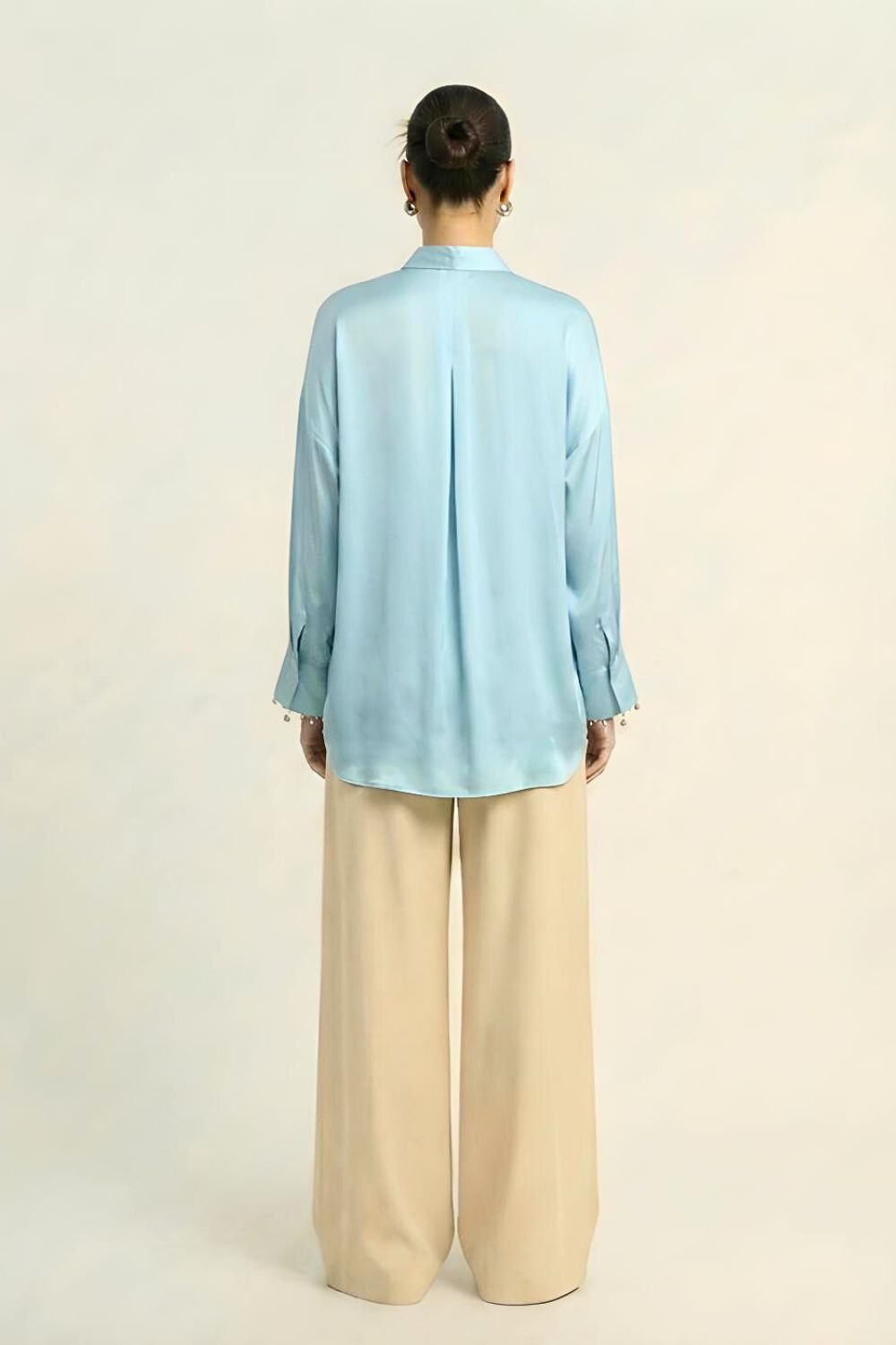 Tropical Breeze Blue Loop Blouse