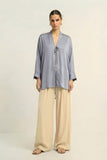 Steel Grey Loop Blouse