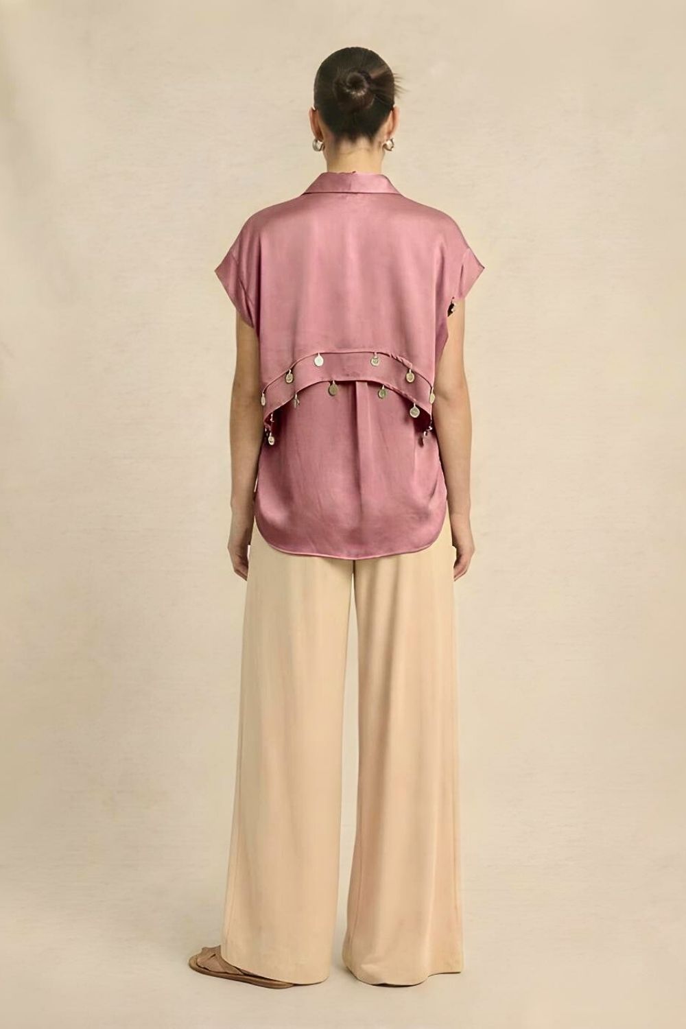 Brick Red Coin Flap Shirt