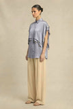Steel Grey Coin Flap Shirt