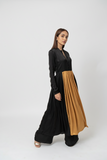 Black Gold Kurta Set