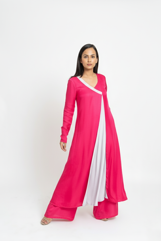 Fucshia Grey Set