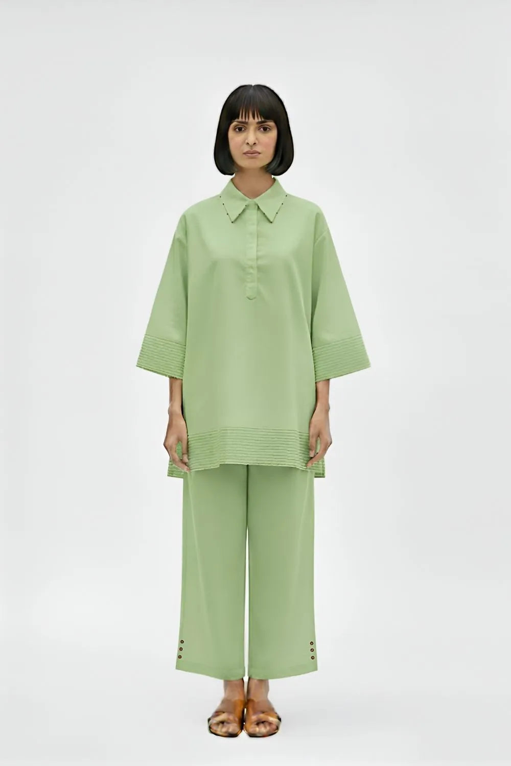 Asparagus Green Co-ord Set