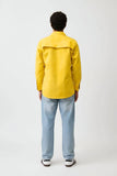 Ivory-Mango Yellow Zip Shirt