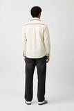 Ivory-Tuscan Red Flap Shirt